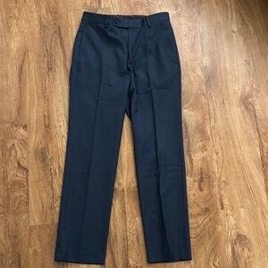 Calvin Klein Men's Dark Blue Dress Pants